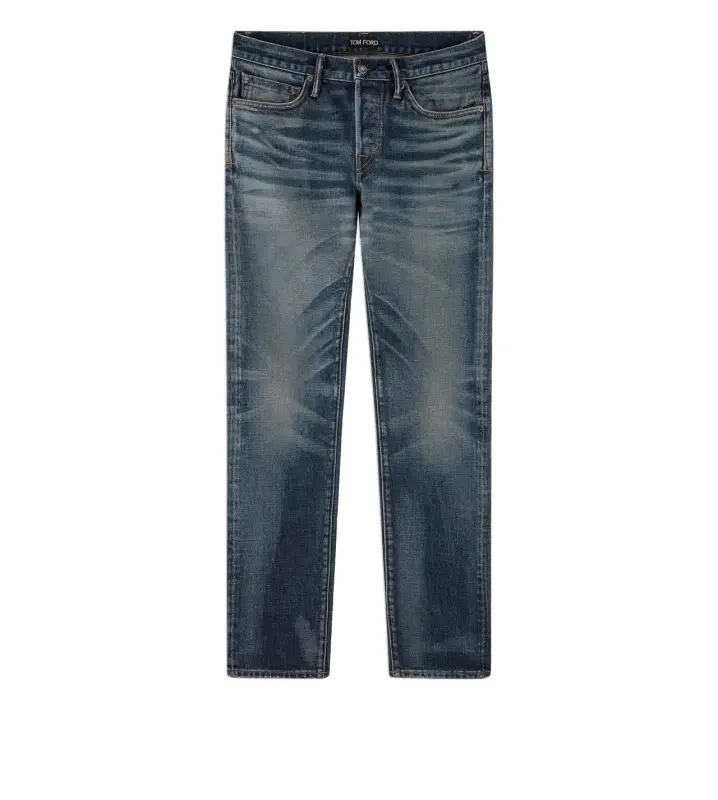BLUE STRETCH SLIM FIT DENIM 70’S BLUE online